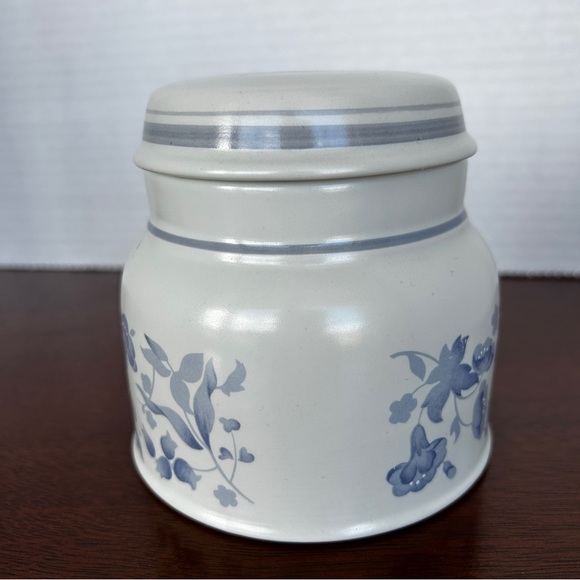 Vintage Royal Doulton Lambeth Stoneware "Shadow Play" Sugar Bowl England - Picture 3 of 9